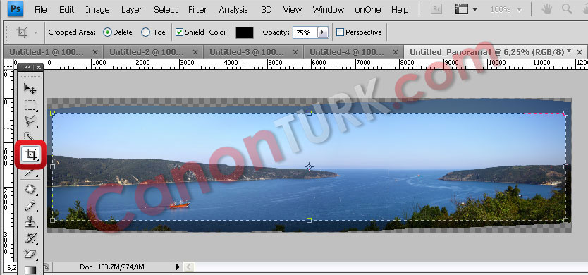 Photoshop'ta Panorama Nasıl Yapılır